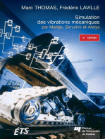 Simulation des vibrations mécaniques, 2e édition: par Matlab, Simulink et Ansys