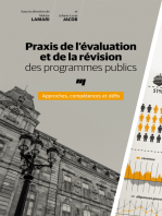 Praxis de l'évaluation et de la révision des programmes publics: Approches, compétences et défis