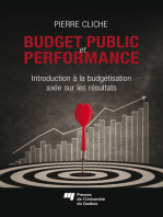 Budget public et performance: Introduction à la budgétisation axée sur les résultats