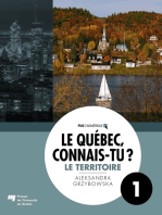 Le Québec, connais-tu ? Le territoire: Recueil de textes et d'activités (1)