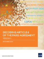 Decoding Article 6 of the Paris Agreement—Version II