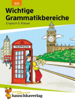 Wichtige Grammatikbereiche. Englisch 5. Klasse: Übungs- und Trainingsbuch mit Lösungen für das 1. Englischjahr