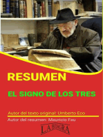 Resumen de El Signo de los Tres de Umberto Eco: RESÚMENES UNIVERSITARIOS