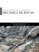 Manual de prácticas de laboratorio: Mecánica de rocas