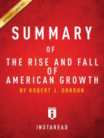 Summary of The Rise and Fall of American Growth: by Robert J. Gordon | Includes Analysis