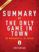 Summary of The Only Game in Town: by Mohamed A. El Erian | Includes Analysis