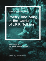 Poetry and Song in the works of J.R.R. Tolkien: Peter Roe Series XVIII