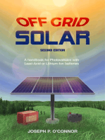 Off Grid Solar: A handbook for Photovoltaics with Lead-Acid or Lithium-Ion batteries