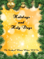 Holidays and Holy Days