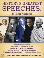 History's Greatest Speeches: Black Voices