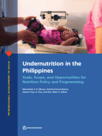 Undernutrition in the Philippines: Scale, Scope, and Opportunities for Nutrition Policy and Programming