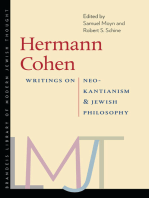 Hermann Cohen: Writings on Neo-Kantianism and Jewish Philosophy