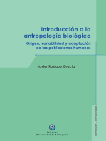 Introducción a la antropología biológica: Origen, variabilidad y adaptación de las poblaciones humanas