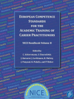 European Competence Standards for the Academic Training of Career Practitioners: NICE Handbook Volume 2