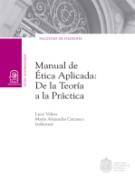 Manual de ética aplicada: De la teoría a la práctica