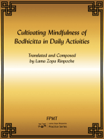 Cultivating Mindfulness of Bodhicitta in Daily Activities eBook