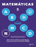 Saber SABER Matemáticas 5. Libro del estudiante grado quinto