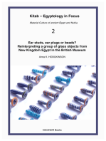 Ear studs, ear plugs or beads?: Reinterpreting a group of glass objects from New Kingdom Egypt