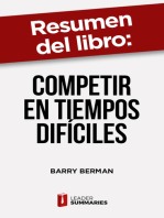 Resumen del libro "Competir en tiempos difíciles" de Barry Berman: Estrategias de precios y diferenciación para empresas de distribución minorista