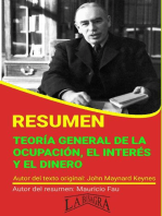 Resumen de Teoría General de la Ocupación, el Interés y el Dinero de John Maynard Keynes: RESÚMENES UNIVERSITARIOS