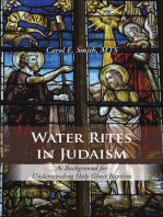 Water Rites in Judaism: As Background for Understanding Holy Ghost Baptism