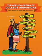 The Applica-Phobia of College Admissions: Why ''Getting In'' Starts with Your Resume