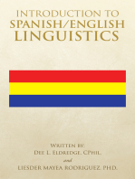 Introduction to Spanish/English Linguistics