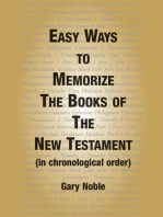 Easy Ways to Memorize the Book of the New Testament