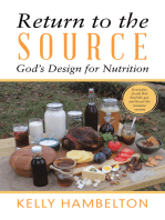 Return to the Source: God’S Design for Nutrition