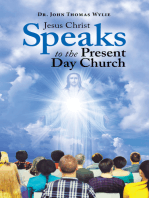 Jesus Christ Speaks to the Present Day Church