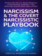 Narcissism & The Covert Narcissistic Playbook: Emotional Abuse Recovery, Empath Manipulation& Dark Psychology, Codependent + Toxic Relationships Protection- Partner, Mother & Father