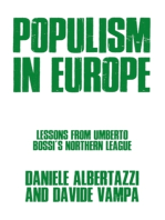 Populism in Europe: Lessons from Umberto Bossi's Northern League