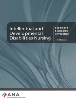 Intellectual and Developmental Disabilities Nursing: Scope and Standards of Practice, 3rd Edition