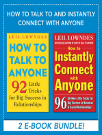 How to Talk and Instantly Connect with Anyone (EBOOK BUNDLE)