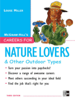 Careers for Nature Lovers & Other Outdoor Types