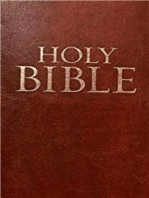 The Holy Bible: THE OLD TESTAMENT  THE BOOK OF GENESIS