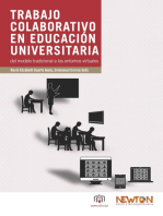 Trabajo colaborativo en educación universitaria:: Del modelo tradicional a los entornos virtuales.