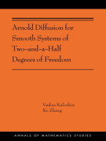 Arnold Diffusion for Smooth Systems of Two and a Half Degrees of Freedom