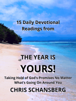 The Year is Yours—15 Daily Readings Devotional Book: Daily Readings, Scripture and Guidance from the Year Is Yours!