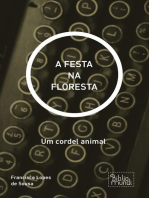 A FESTA NA FLORESTA: Um cordel animal