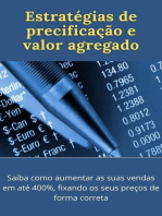 Estrategias de precificação e valor agregado