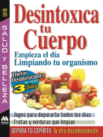 Desintoxica tu cuerpo: Empieza el día limpiando tu organismo