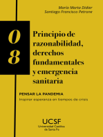 Principio de razonabilidad, derechos fundamentales y emergencia sanitaria