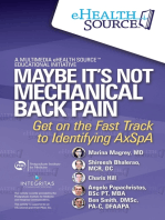 Maybe It’s NOT Mechanical Back Pain: Get on the Fast Track to Identifying AxSpA