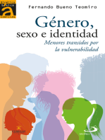 Género, sexo e identidad: Menores transidos por la vulnerabilidad