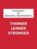 Summary of Michael Matthews's Thinner Leaner Stronger