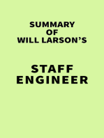 Summary of Will Larson's Staff Engineer