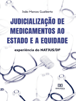 Judicialização de medicamentos ao Estado e a equidade: experiência do NATJUS/DF