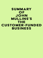 Summary of John Mullins's The Customer-Funded Business