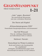 GegenStandpunkt 1-21: Politische Vierteljahreszeitschrift